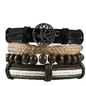 Braided Leather Bracelets for Men /Women